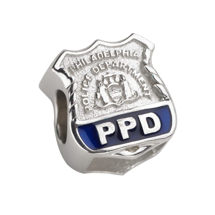 Philadelphia Police Charm - Fits Pandora Bracelet - Sterling Silver 1