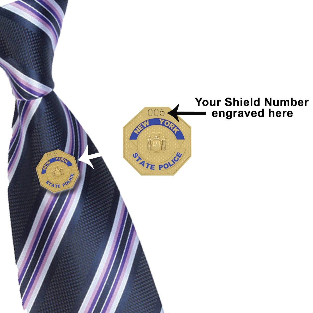 Shield Tie Tack