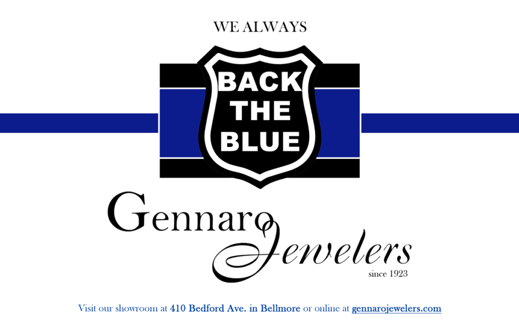 We Always Back the Blue at Gennaro Jewelers